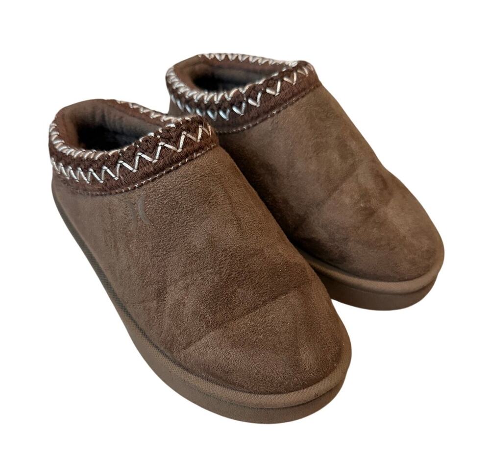 Hurley Kids Modi Slipper Clogs Chestnut Brown Size 12